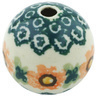 Polish Pottery Bead 1&quot; Sponge Garland