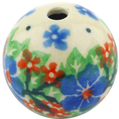 Polish Pottery Bead 1&quot; Spring Wreath