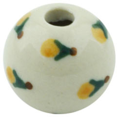 Polish Pottery Bead &frac34;-inch Summer Grapes