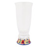 Polish Pottery Beer Glass Flower Garden UNIKAT