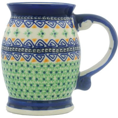 Polish Pottery Beer Mug 25 oz