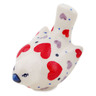 Polish Pottery Bird Figurine 2&quot; Love All Around