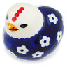 Polish Pottery Bird Figurine 2&quot; Simple Daisy