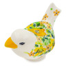 Polish Pottery Bird Figurine 4&quot; Bright Spring UNIKAT