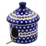 Polish Pottery Birdhouse 7&quot; Mosquito