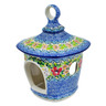 Polish Pottery Birdhouse 9&quot; Petal Dance UNIKAT