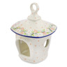 Polish Pottery Birdhouse 9&quot; Spring Branch UNIKAT