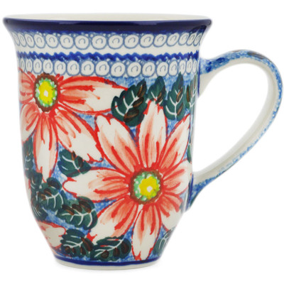 Polish Pottery Bistro Mug Bold Susan UNIKAT