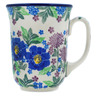Polish Pottery Bistro Mug Byzantium Bliss UNIKAT