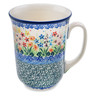 Polish Pottery Bistro Mug Colors Of The Wind UNIKAT