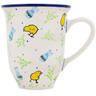 Polish Pottery Bistro Mug Easter Day