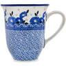 Polish Pottery Bistro Mug Eternal Winter