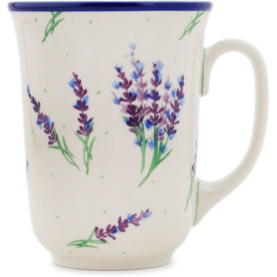 Polish Pottery Bistro Mug Lavish Lavender