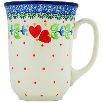 Polish Pottery Bistro Mug Love Ivy