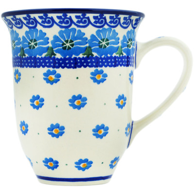 Polish Pottery Bistro Mug Mama&#039;s Embroidery