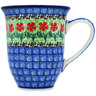 Polish Pottery Bistro Mug Maraschino