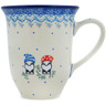 Polish Pottery Bistro Mug Papa Gnome