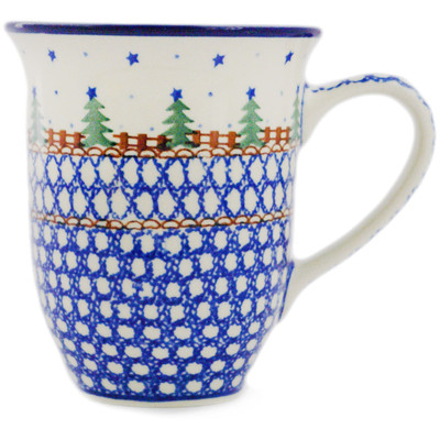 Polish Pottery Bistro Mug Pocono Pines