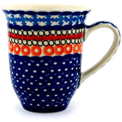Polish Pottery Bistro Mug Primrose
