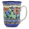 Polish Pottery Bistro Mug Splendous Spring UNIKAT