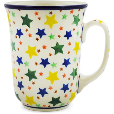 Polish Pottery Bistro Mug Star Fiesta
