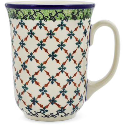 Polish Pottery Bistro Mug Stemming Gate