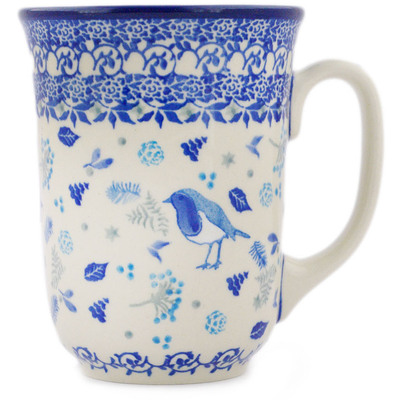 Polish Pottery Bistro Mug Still Morning