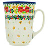 Polish Pottery Bistro Mug Summer Blossoms