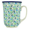 Polish Pottery Bistro Mug Summer Ivy