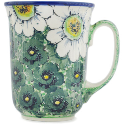 Polish Pottery Bistro Mug UNIKAT