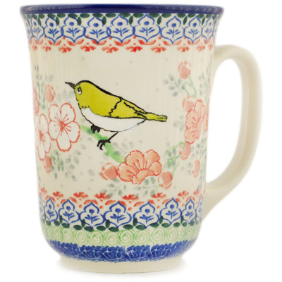 Polish Pottery Bistro Mug UNIKAT