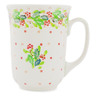 Polish Pottery Bistro Mug UNIKAT