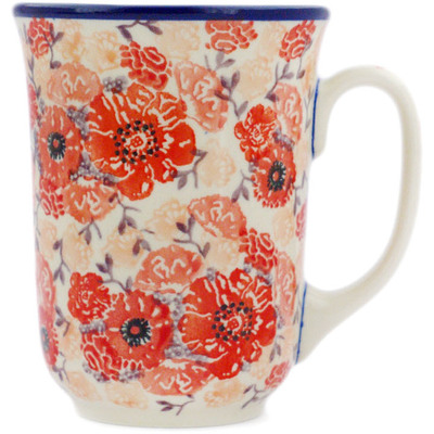Polish Pottery Bistro Mug UNIKAT