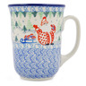 Polish Pottery Bistro Mug UNIKAT