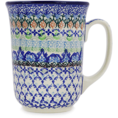 Polish Pottery Bistro Mug UNIKAT