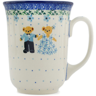 Polish Pottery Bistro Mug UNIKAT