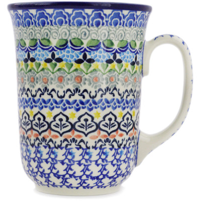 Polish Pottery Bistro Mug UNIKAT