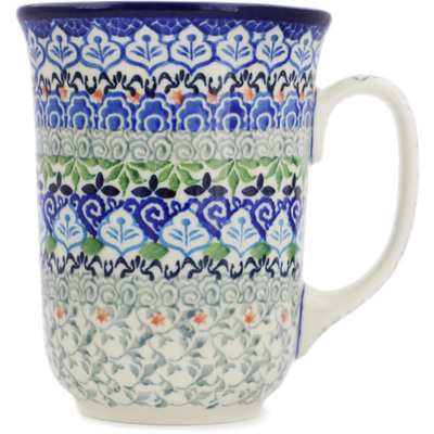Polish Pottery Bistro Mug UNIKAT