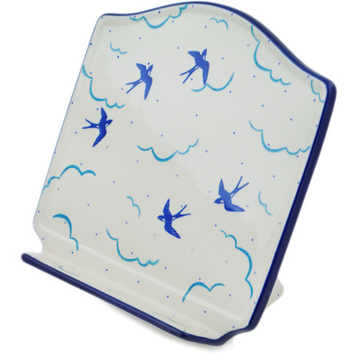 Polish Pottery Book Stand 9&quot; Flight