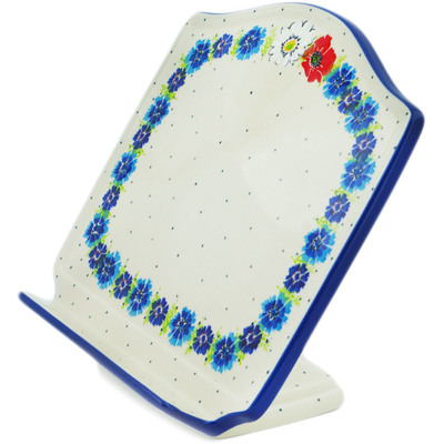 Polish Pottery Book Stand 9&quot; Polish Country
