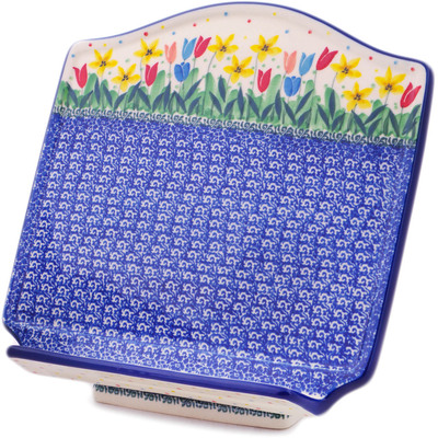 Polish Pottery Book Stand 9&quot; UNIKAT