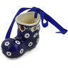 Polish Pottery Boot Ornament 3 oz Mosquito