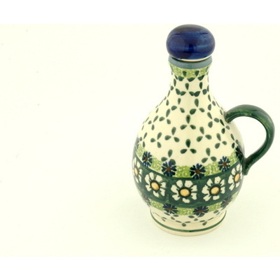 Polish Pottery Bottle 13 oz