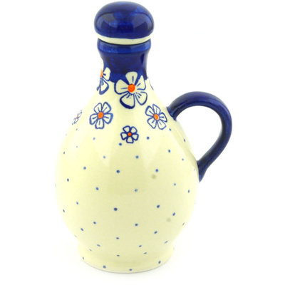 Polish Pottery Bottle 13 oz