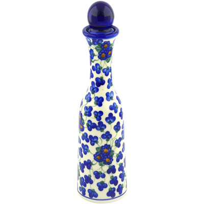 Polish Pottery Bottle 13 oz
