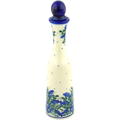 Polish Pottery Bottle 13 oz