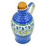 Polish Pottery Bottle 19 oz Crazy Daisy