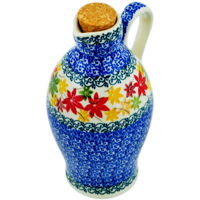 Polish Pottery Bottle 19 oz Fall Vibes