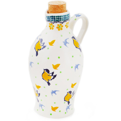 Polish Pottery Bottle 19 oz