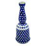 Polish Pottery Bottle 23 oz Flowering Peacock